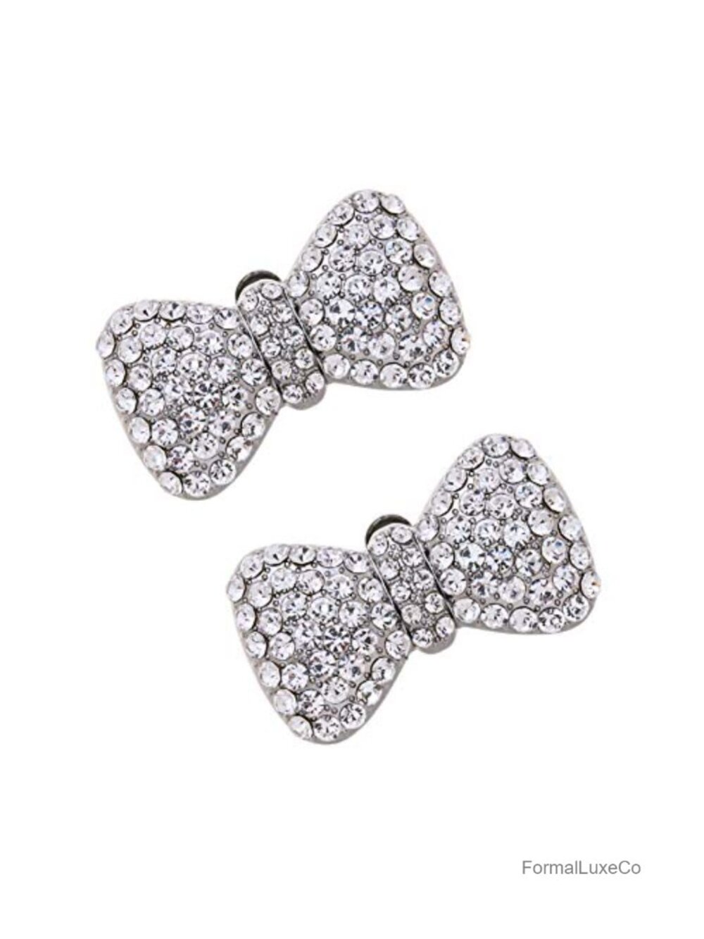 Rhinestone Pearl Bow Shoe Clips Wedding Party Shoe Decoration